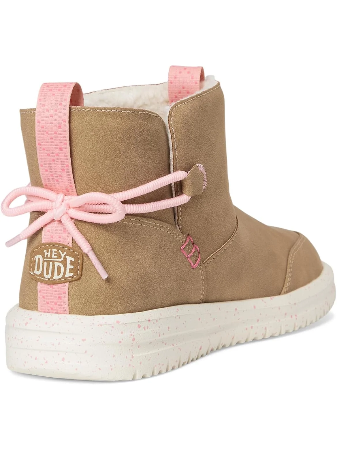 Ботинки Hey Dude Kids Camden Bow Boots Cozy — изображение 5 из 7, орех