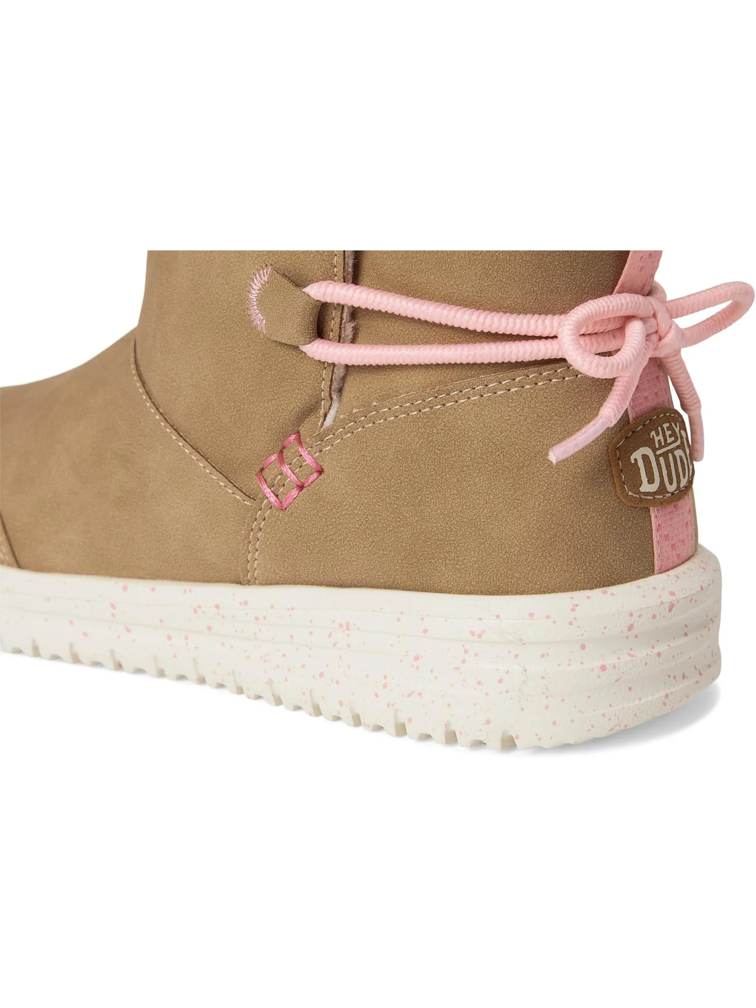 Ботинки Hey Dude Kids Camden Bow Boots Cozy — изображение 6 из 7, орех