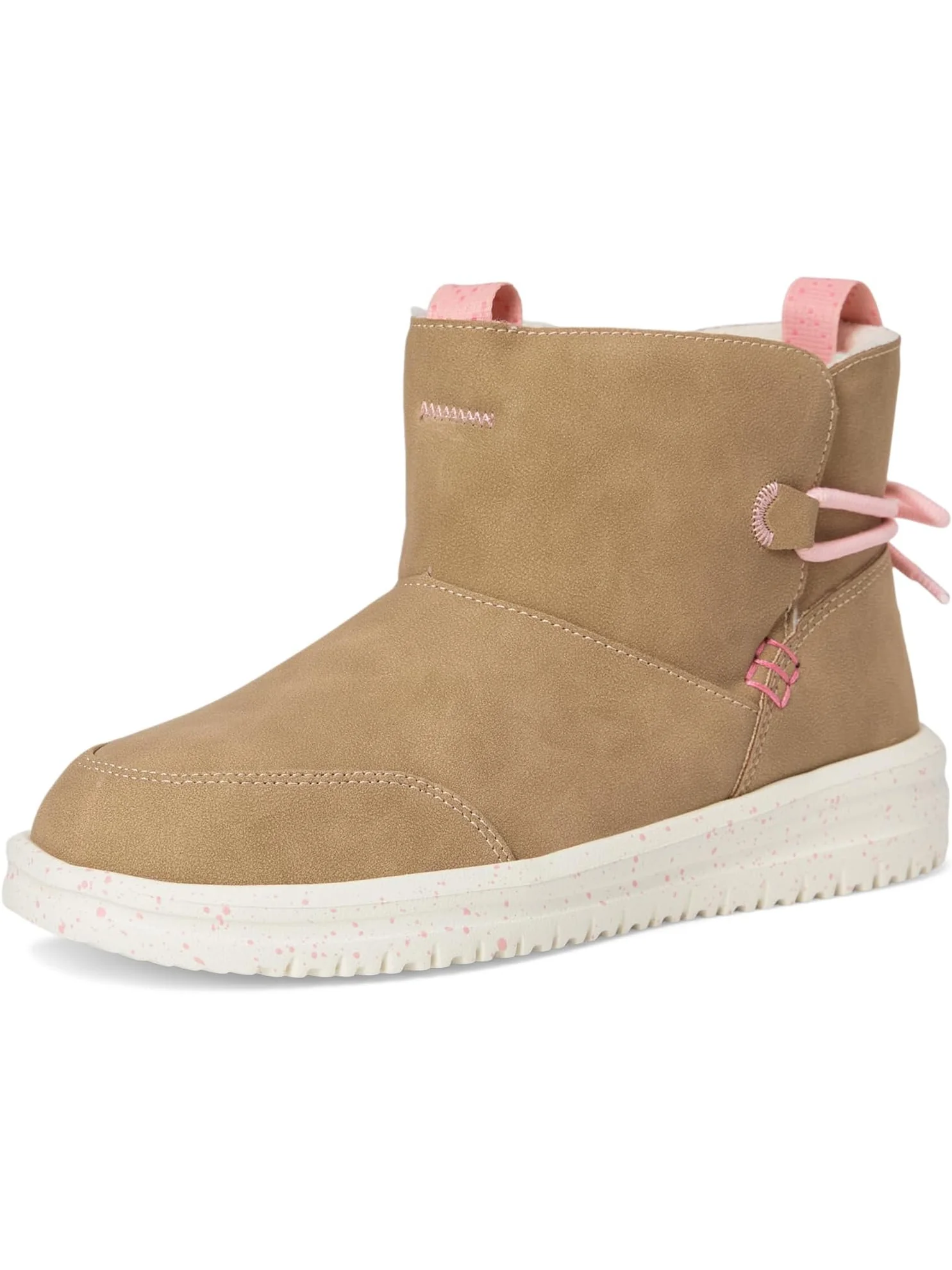 Ботинки Hey Dude Kids Camden Bow Boots Cozy — изображение 7 из 7, орех