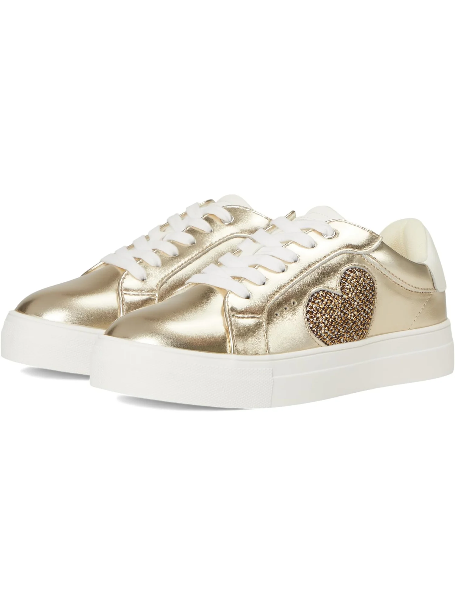 Кроссовки Kurt Geiger London Kids  Mini Luckson Heart — золотистый