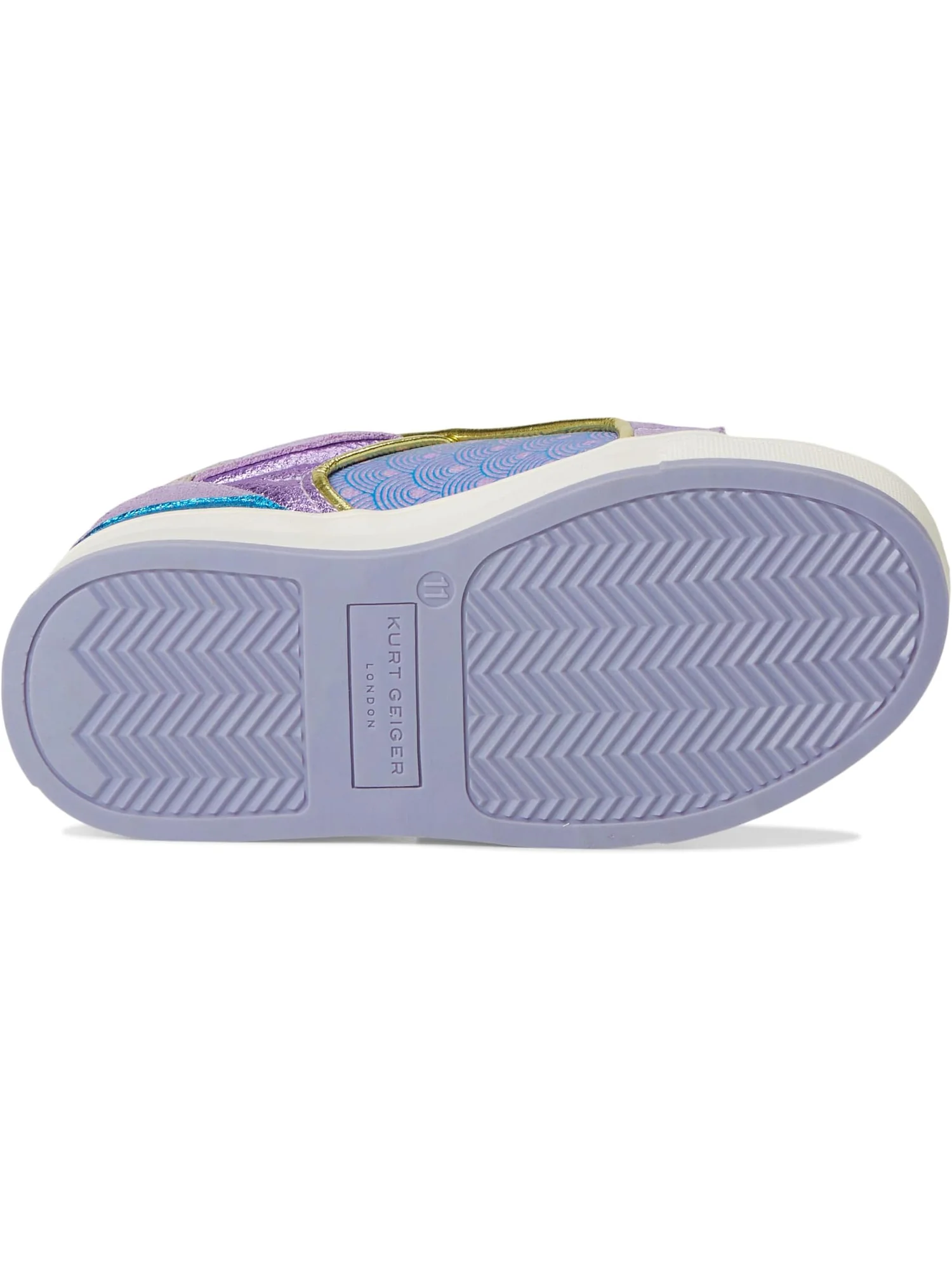 Кроссовки Kurt Geiger London Kids Mini Southbank — изображение 3 из 7, фиолетовый