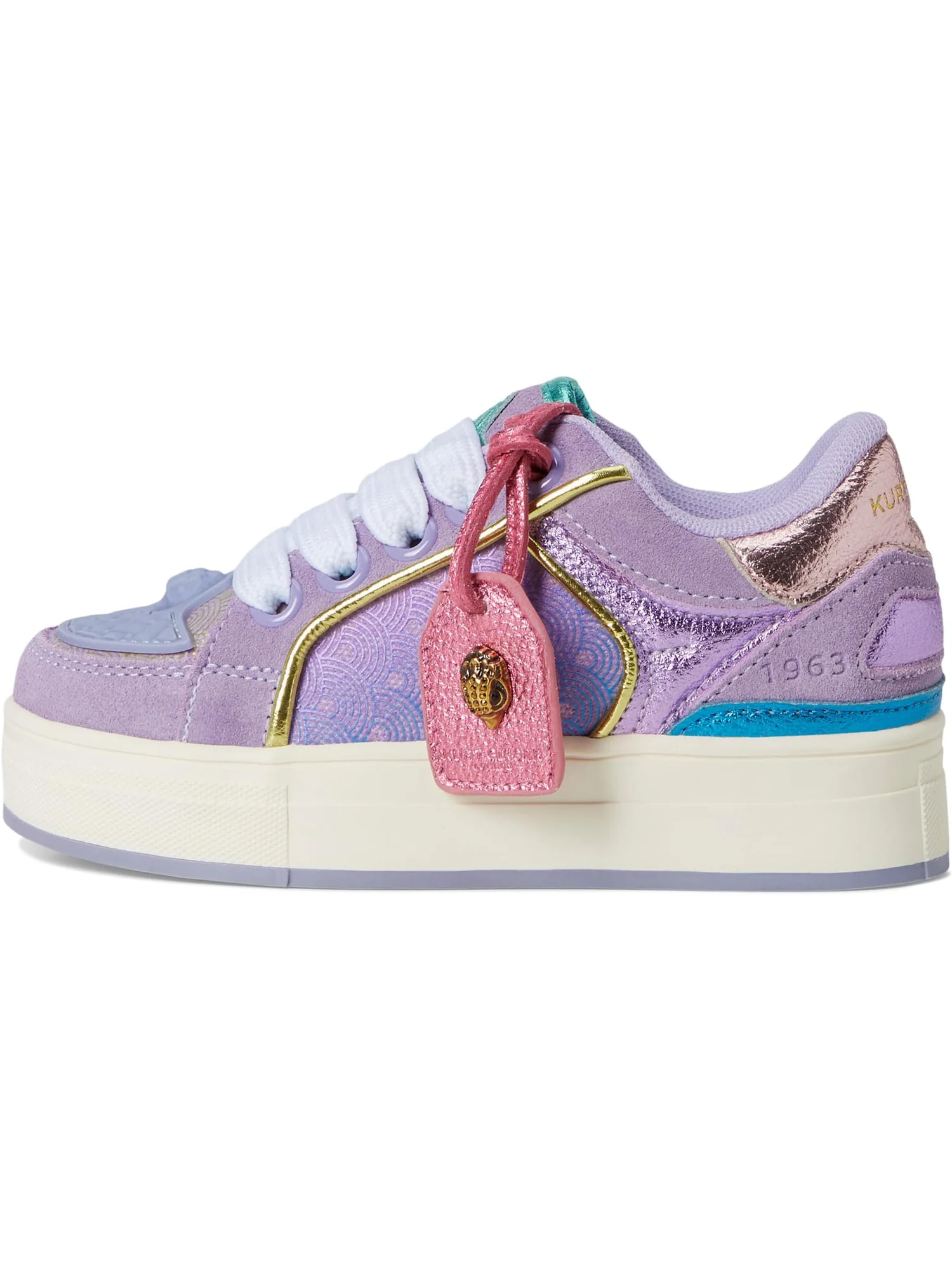Кроссовки Kurt Geiger London Kids Mini Southbank — изображение 4 из 7, фиолетовый