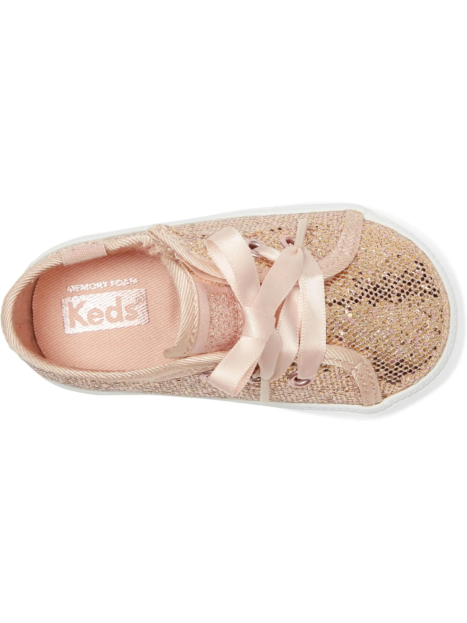 Кроссовки Keds Kids Kickstart Celebrations — изображение 2 из 7, розовый золотистый