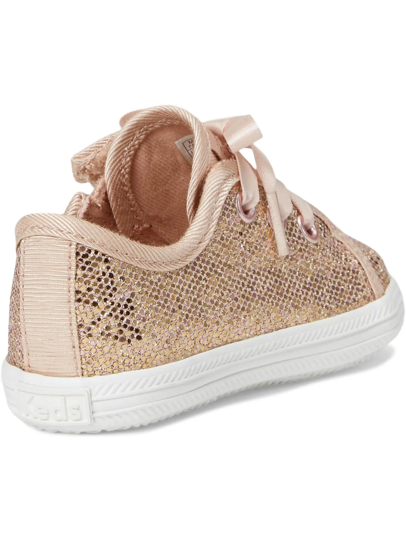 Кроссовки Keds Kids Kickstart Celebrations — изображение 5 из 7, розовый золотистый
