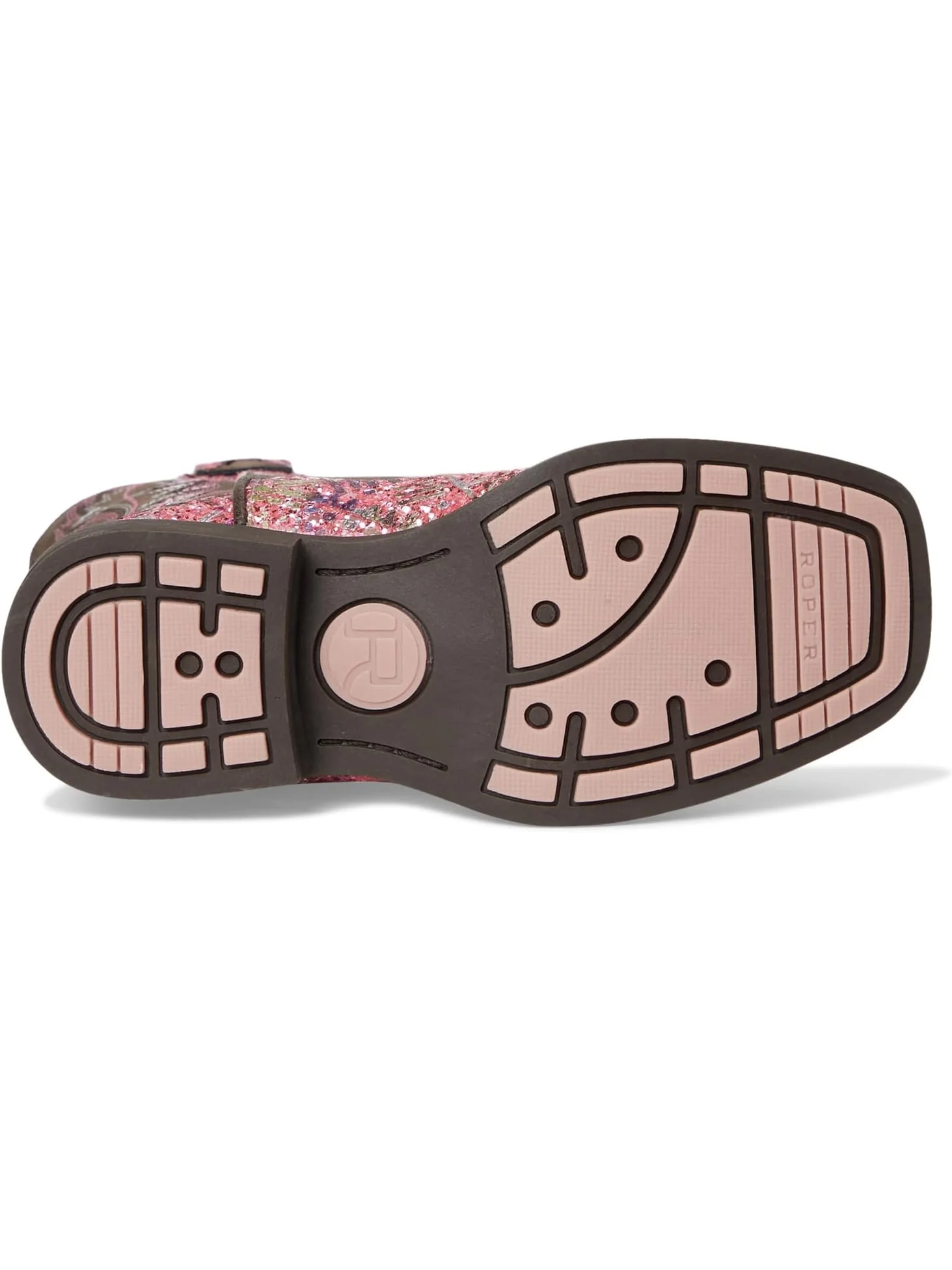 Ботинки Roper Kids Glitter Aztec — изображение 3 из 7, розовый/коричневый