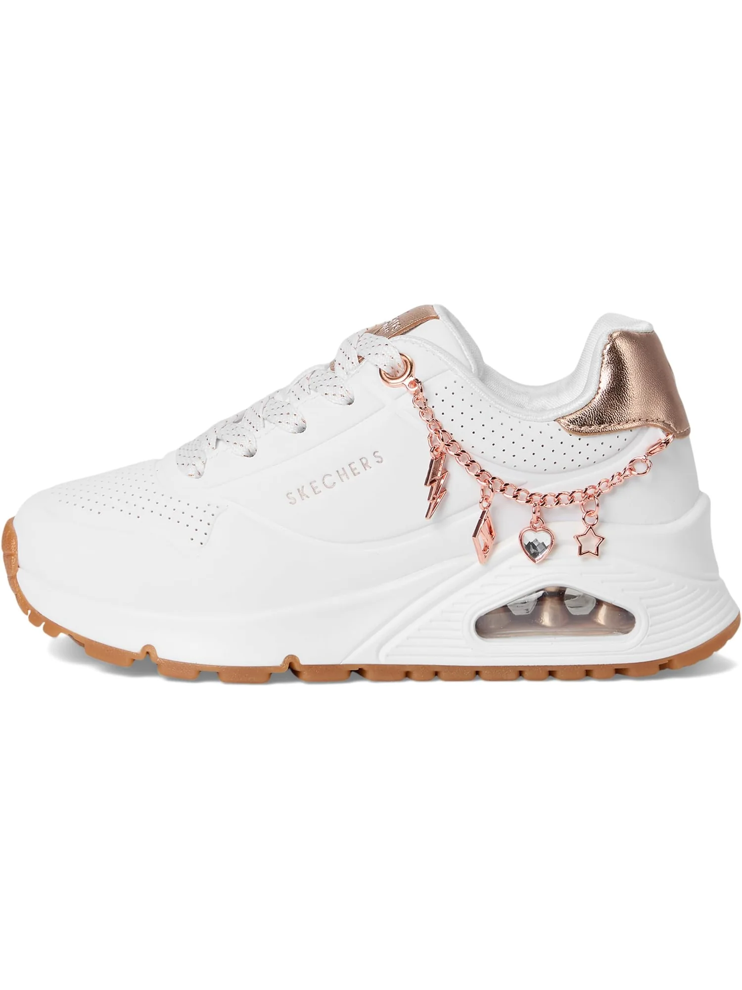 Кроссовки SKECHERS KIDS Uno Gen1 310343L — изображение 4 из 7, белый