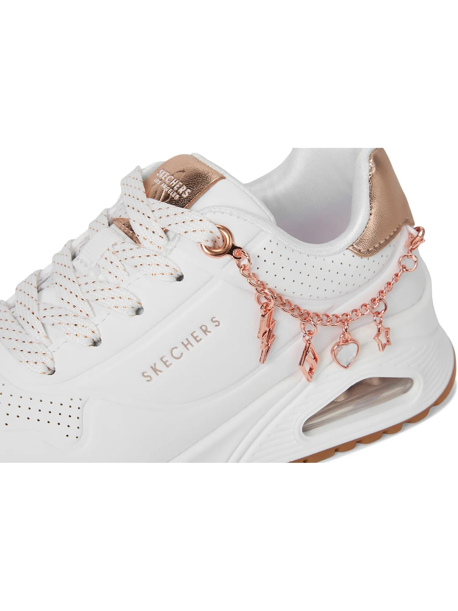 Кроссовки SKECHERS KIDS Uno Gen1 310343L — изображение 6 из 7, белый