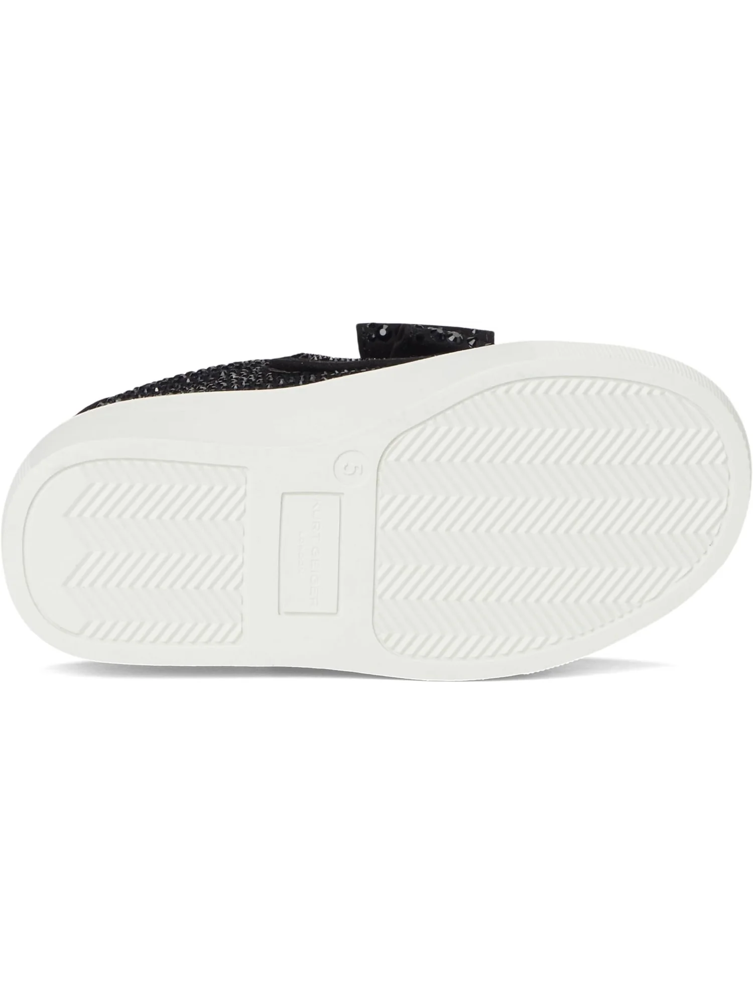 Кроссовки Kurt Geiger London Kids Mini Laney Bow — изображение 3 из 7, черный/белый