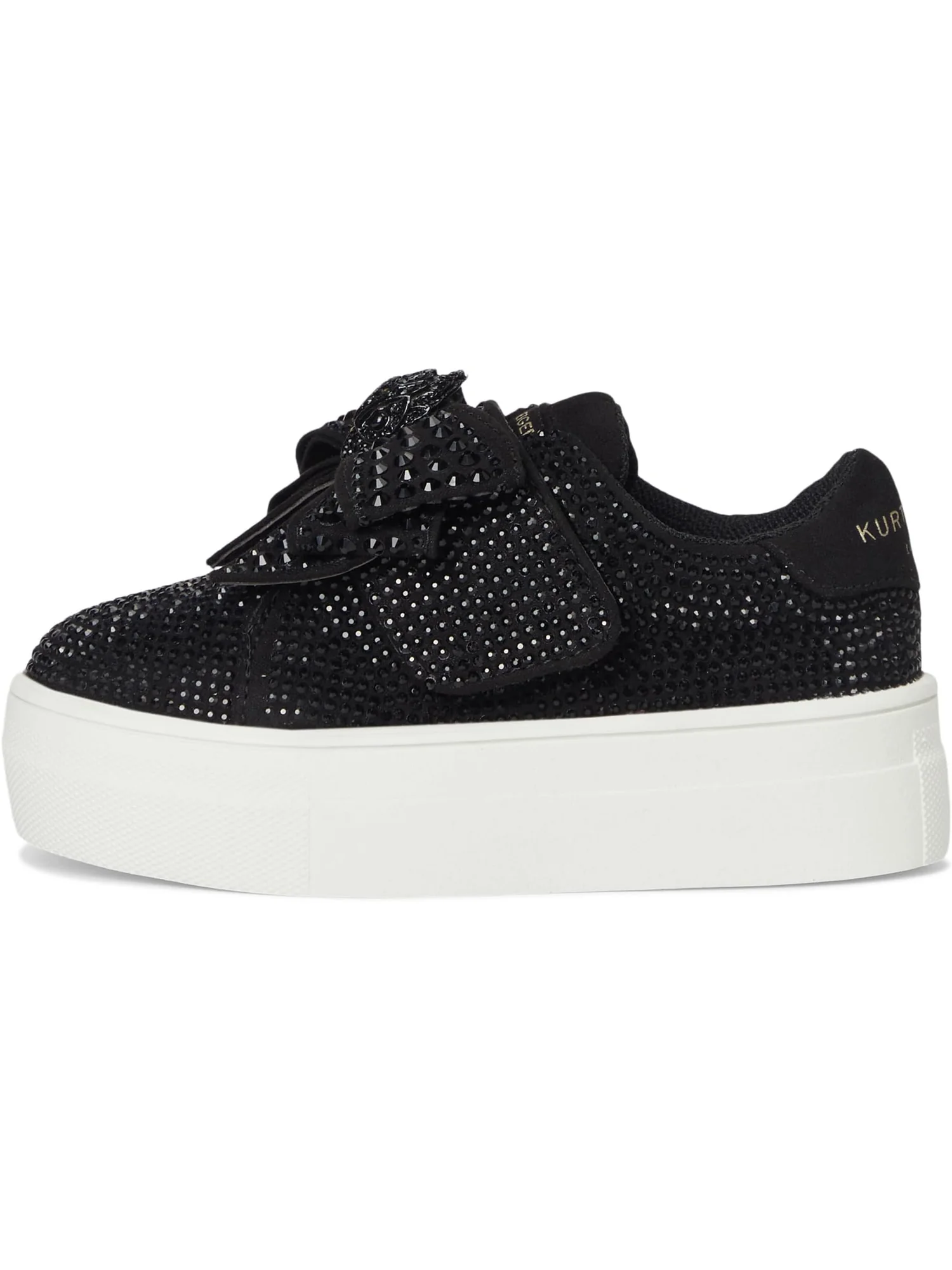 Кроссовки Kurt Geiger London Kids Mini Laney Bow — изображение 4 из 7, черный/белый