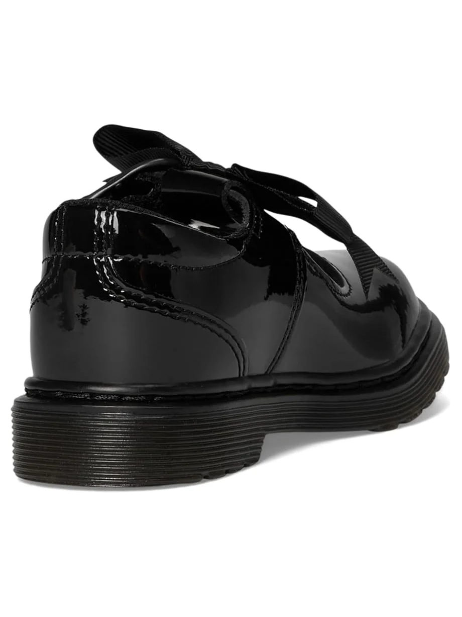 Детские сандалии Dr. Martens Polley II Bow (Toddler) Dr. Martens Kid's Collection — изображение 5 из 7, черный