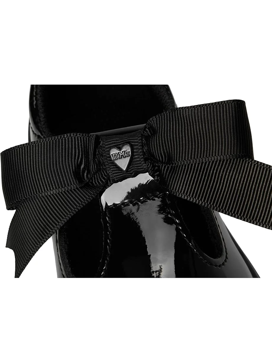 Детские сандалии Dr. Martens Polley II Bow (Toddler) Dr. Martens Kid's Collection — изображение 6 из 7, черный