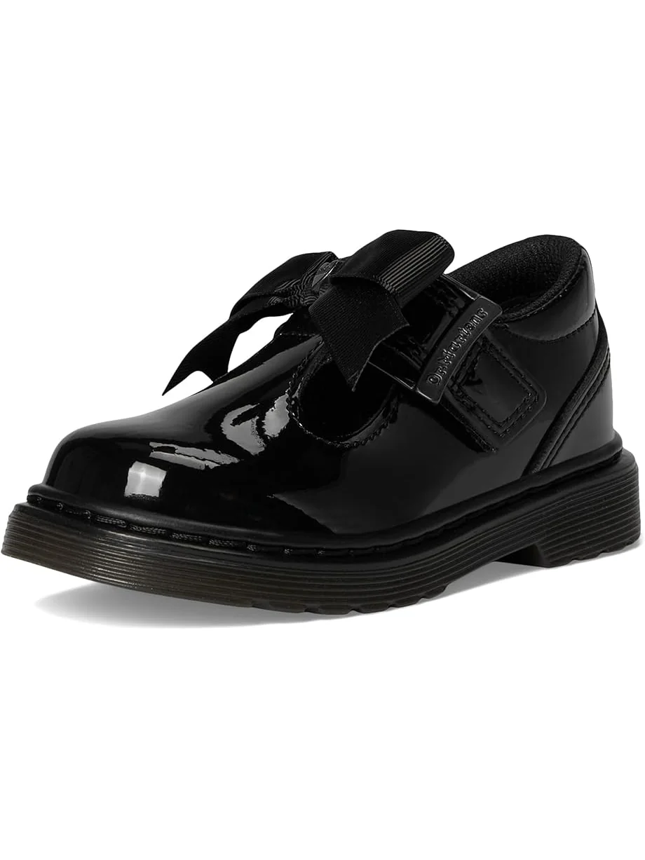 Детские сандалии Dr. Martens Polley II Bow (Toddler) Dr. Martens Kid's Collection — изображение 7 из 7, черный
