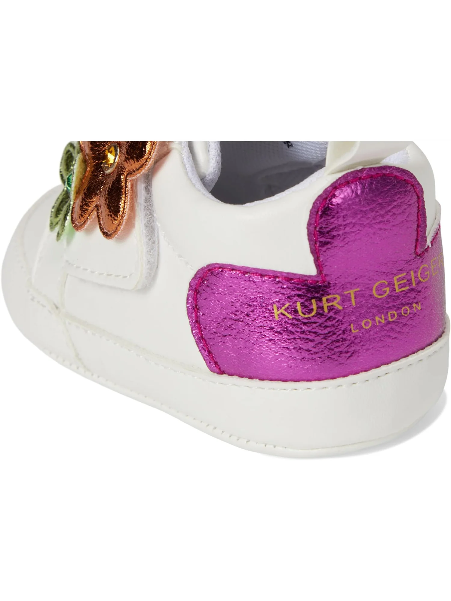 Кроссовки Kurt Geiger London Kids Baby Flower Petal — изображение 6 из 7, мульти