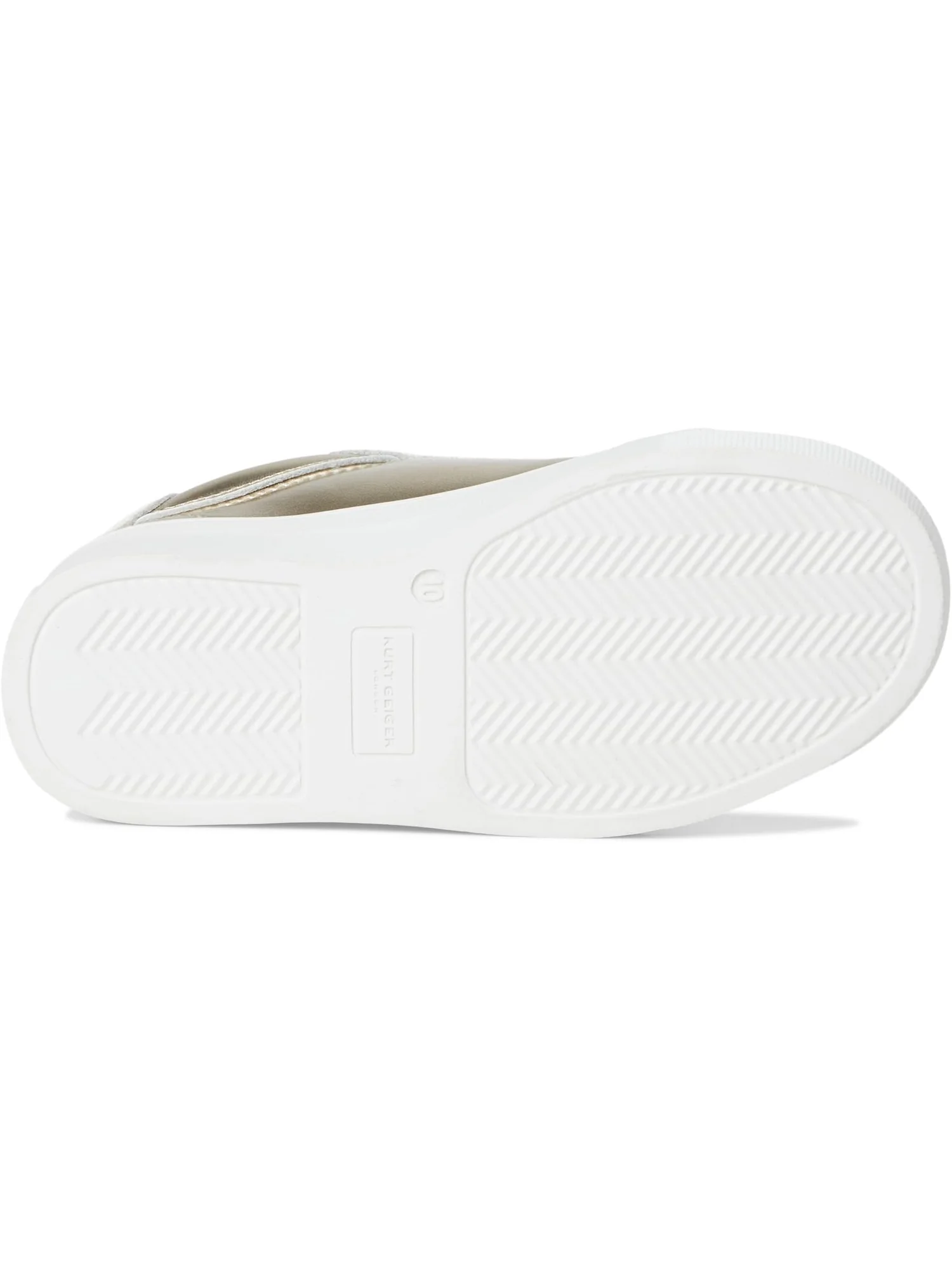 Кроссовки Kurt Geiger London Kids Mini Luckson Heart — изображение 3 из 7, золото