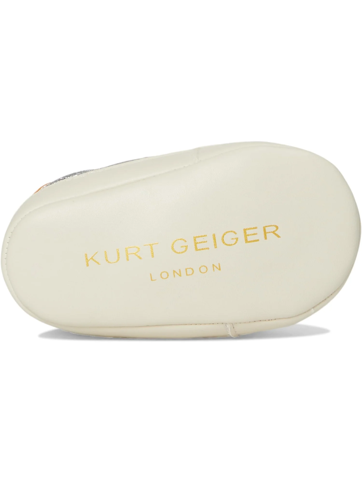 Кроссовки Kurt Geiger London Kids Baby Lane Star — изображение 3 из 7, серебристый золотистый