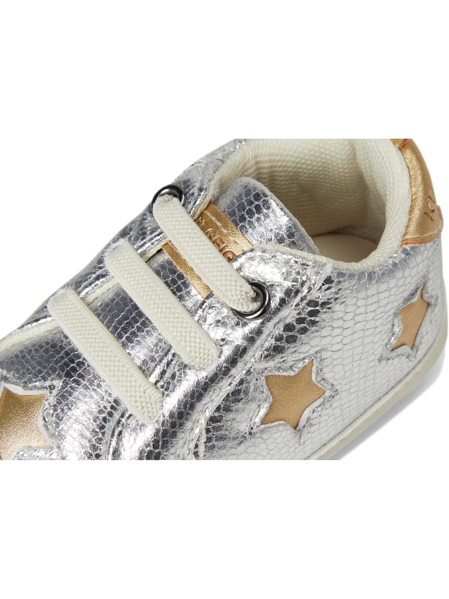 Кроссовки Kurt Geiger London Kids Baby Lane Star — изображение 6 из 7, серебристый золотистый