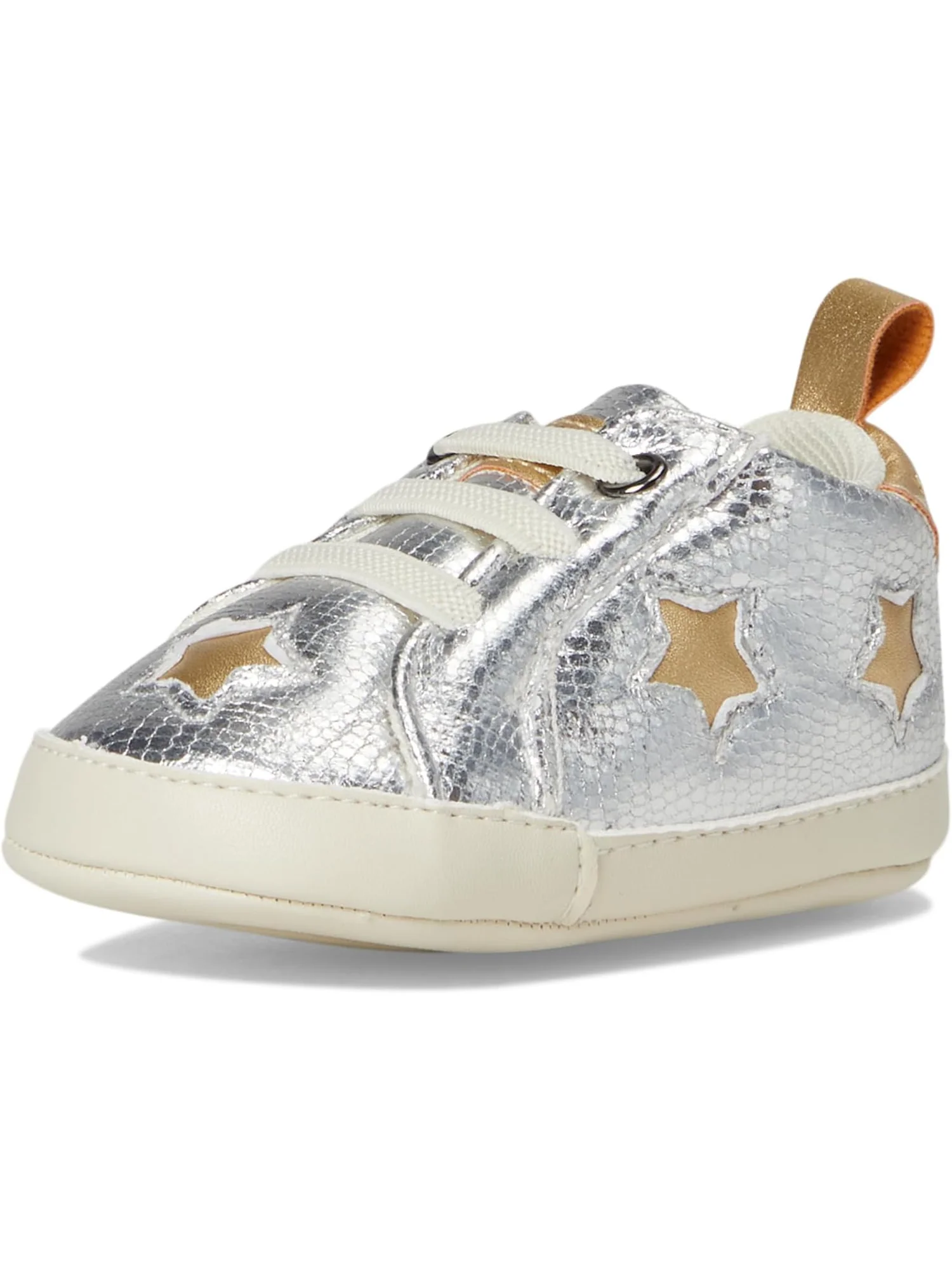 Кроссовки Kurt Geiger London Kids Baby Lane Star — изображение 7 из 7, серебристый золотистый