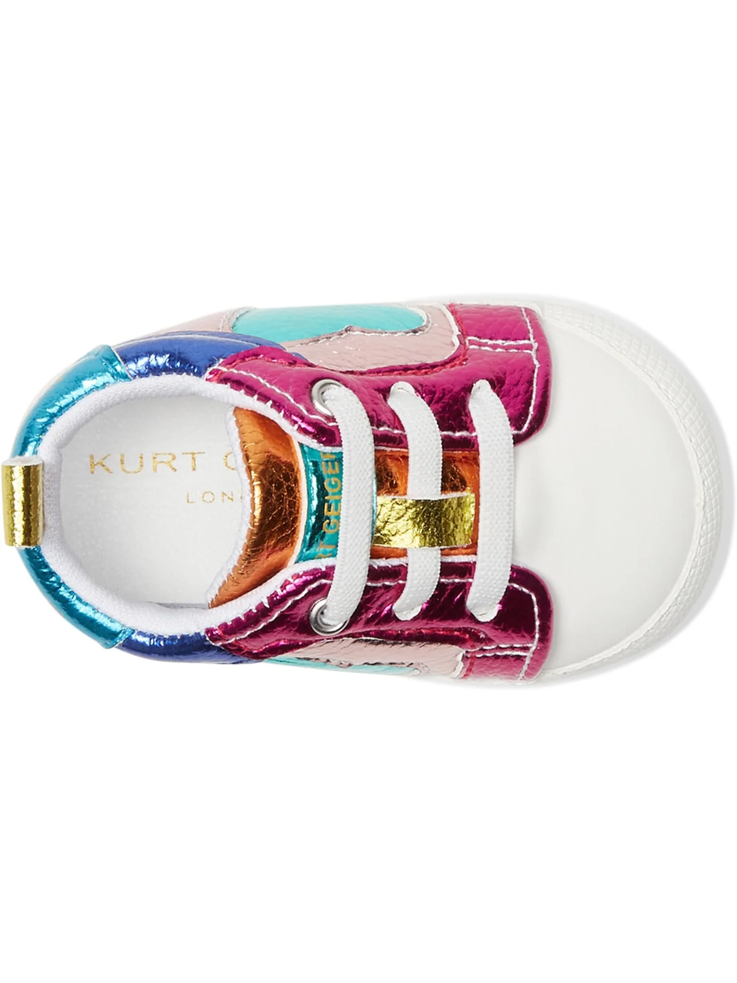 Кроссовки Kurt Geiger London Kids Baby Luckson Heart — изображение 2 из 7, мульти