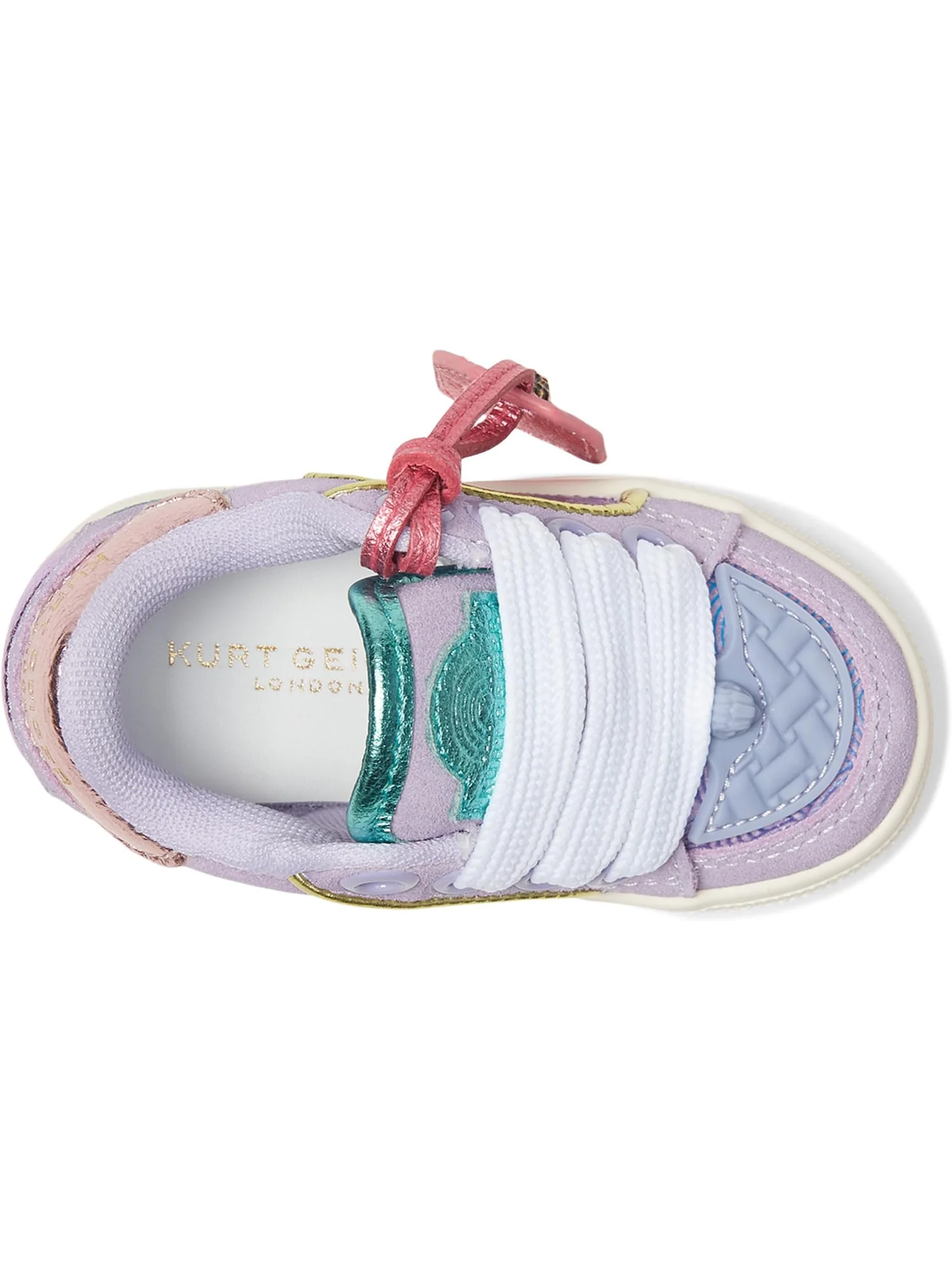 Кроссовки Kurt Geiger London Kids Mini Southbank — изображение 2 из 7, фиолетовый