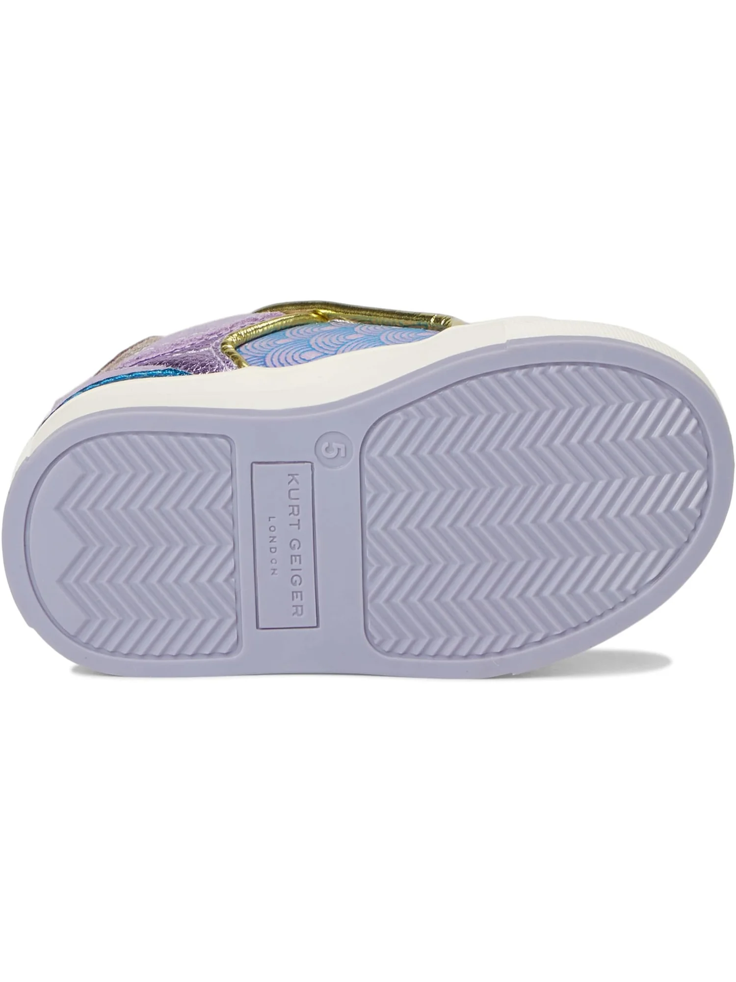 Кроссовки Kurt Geiger London Kids Mini Southbank — изображение 3 из 7, фиолетовый