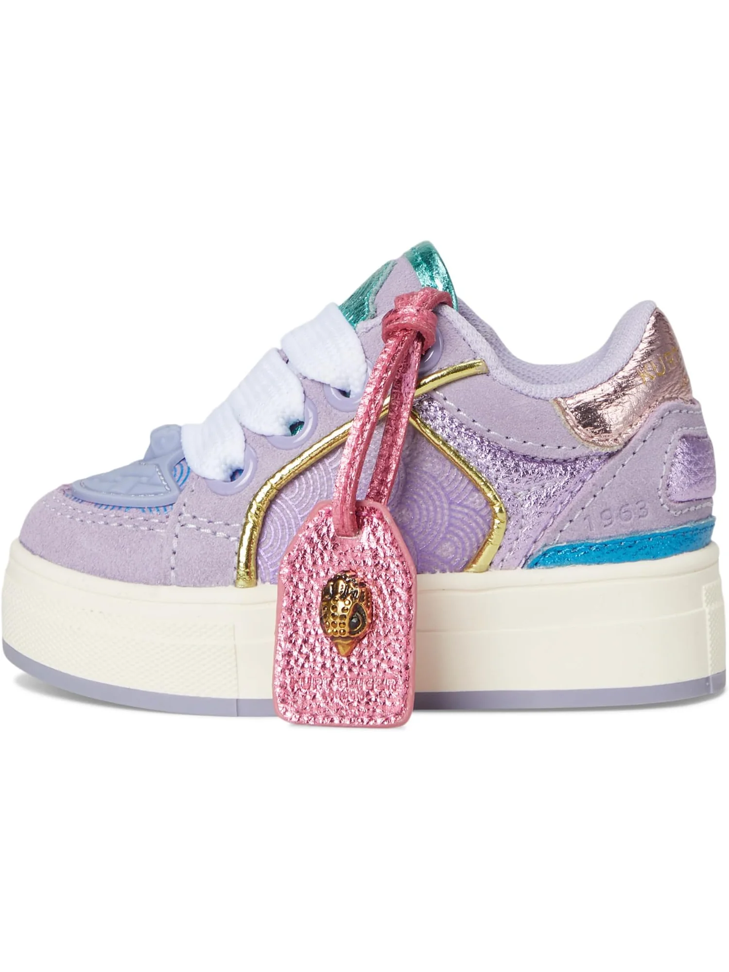 Кроссовки Kurt Geiger London Kids Mini Southbank — изображение 4 из 7, фиолетовый