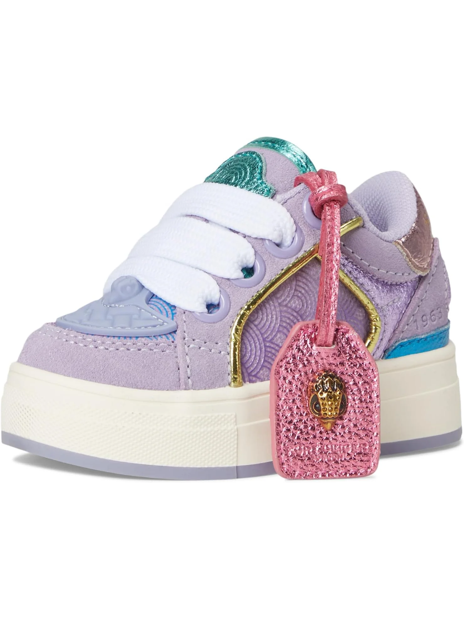 Кроссовки Kurt Geiger London Kids Mini Southbank — изображение 7 из 7, фиолетовый