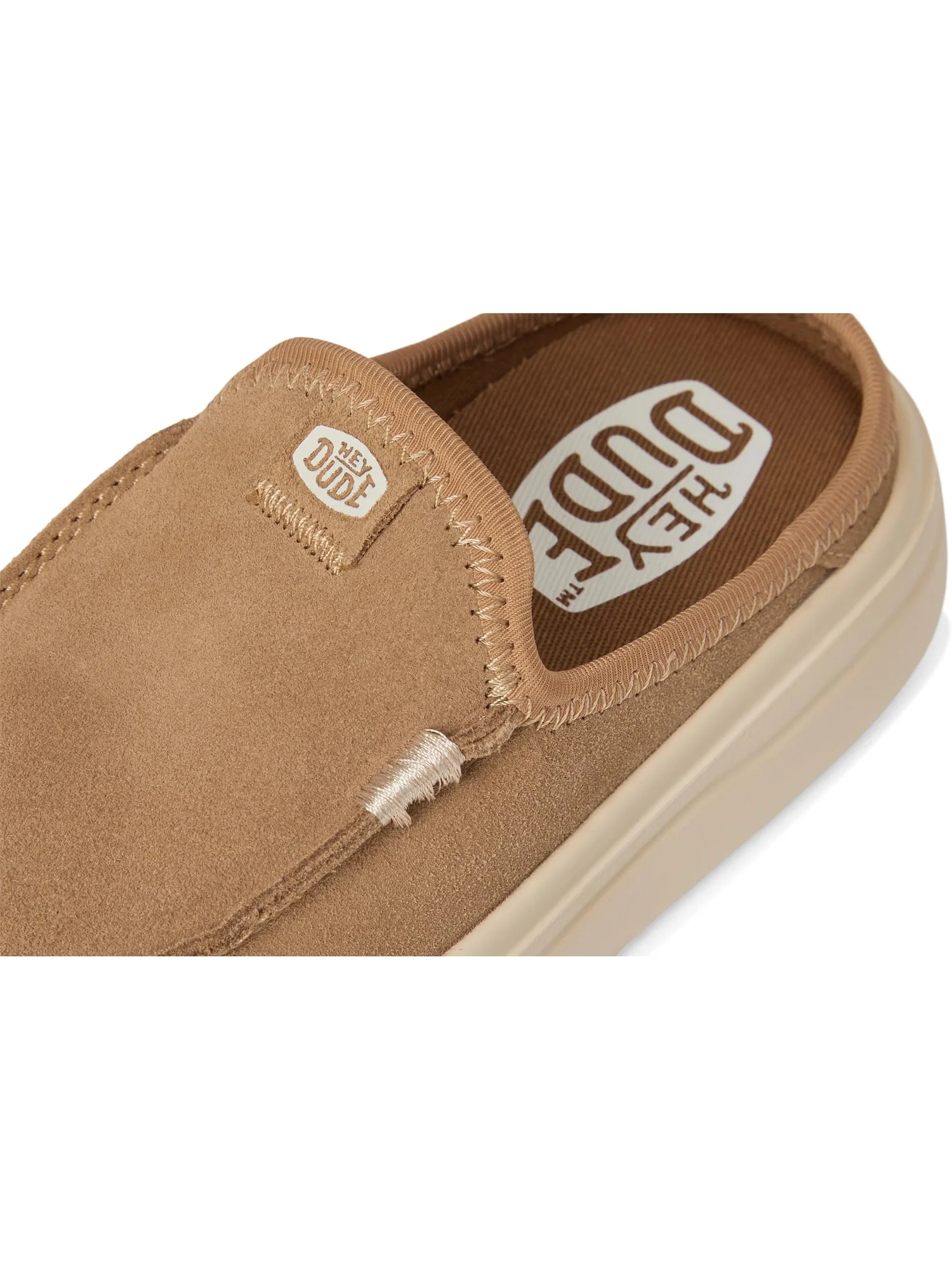 Кроссовки Hey Dude Kids Austin Lift Y Classic — изображение 6 из 7, бежевый