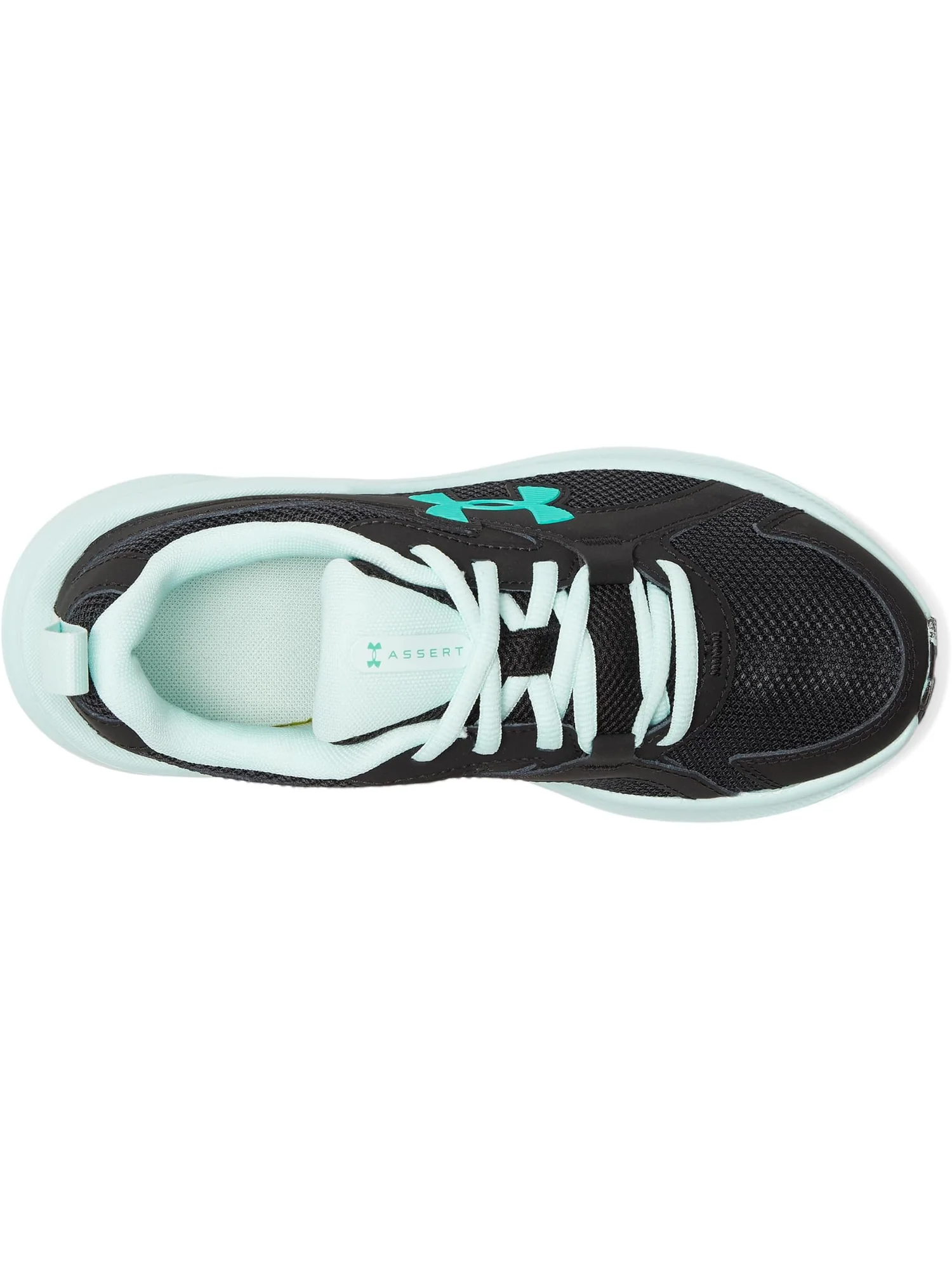 Кроссовки Under Armour Kids Charged Assert 11 — изображение 2 из 7, черный//зеленый