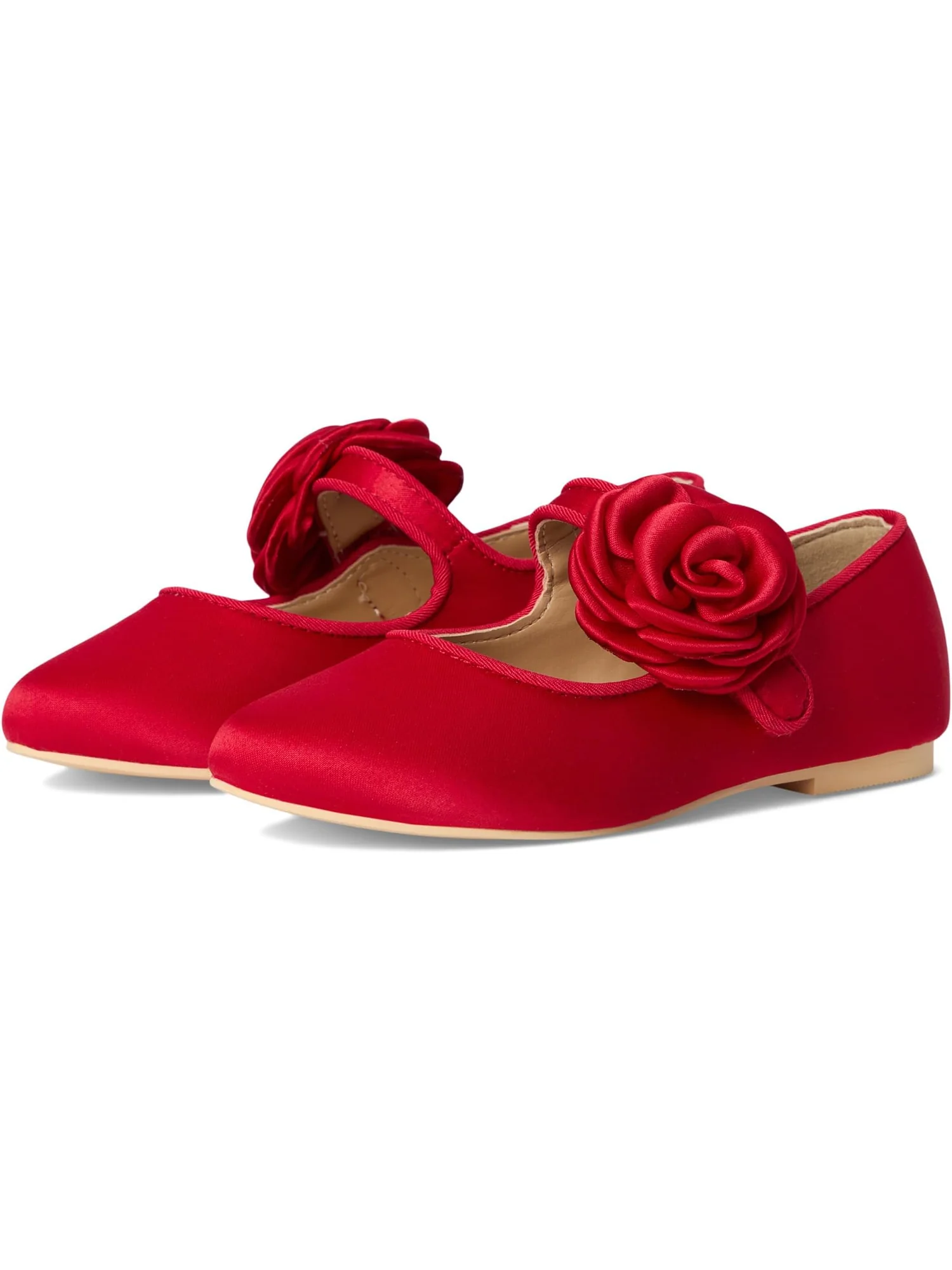 Сандалии Janie and Jack  Rosette Flats — красный