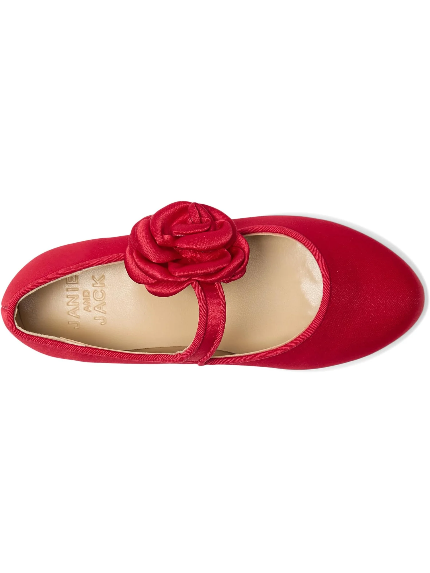 Сандалии Janie and Jack Rosette Flats — изображение 2 из 7, красный
