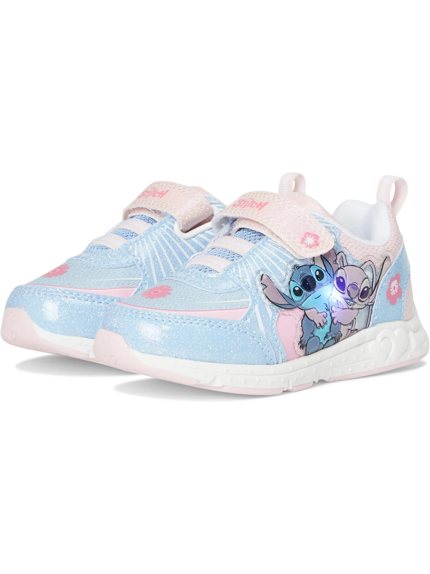 Кроссовки Josmo Lilo & Stitch Lighted Sneakers — изображение 1 из 7, синий/розовый
