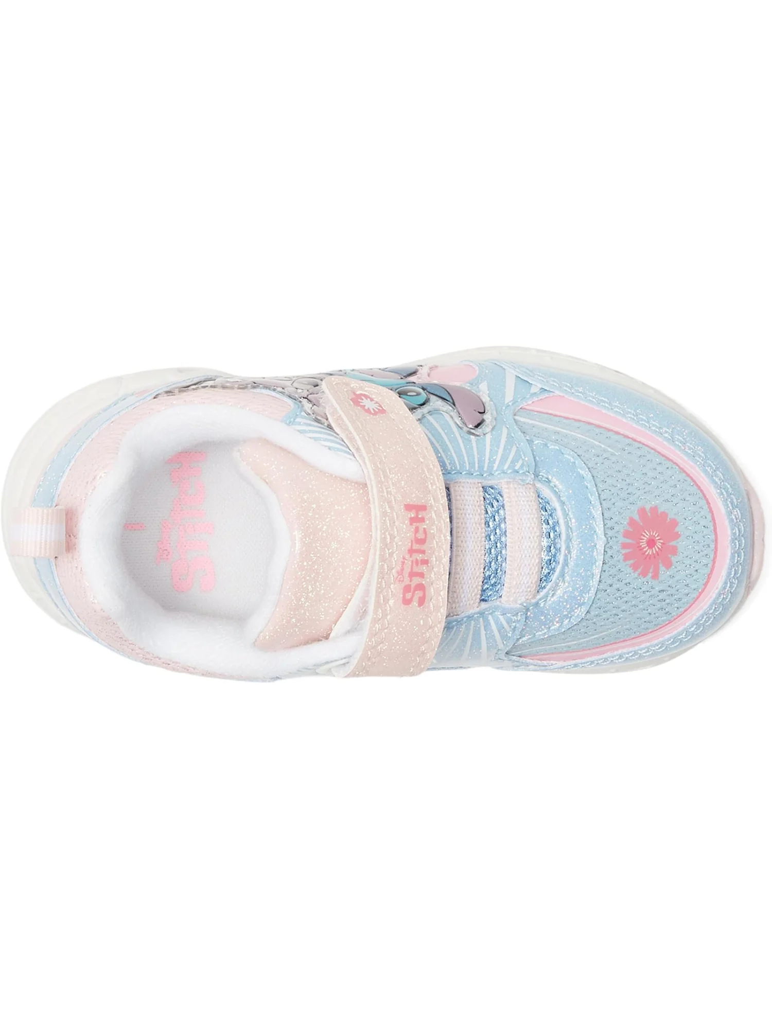 Кроссовки Josmo Lilo & Stitch Lighted Sneakers — изображение 2 из 7, синий/розовый