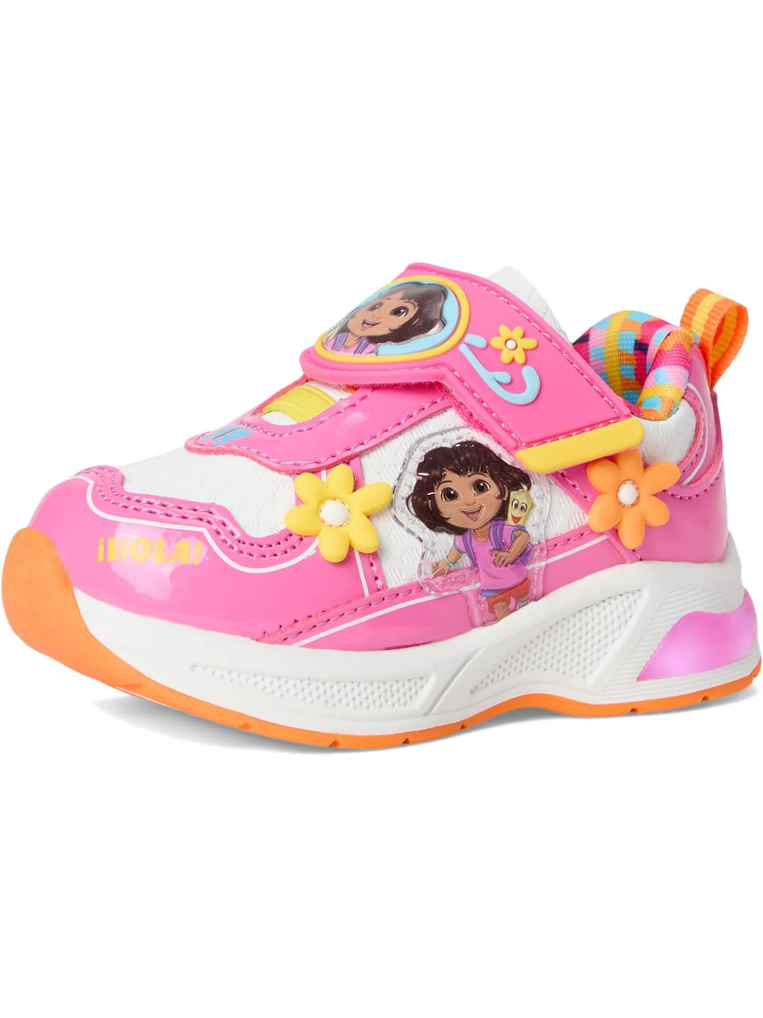 Кроссовки Ground Up Dora The Explorer Light Up — изображение 7 из 7, розовый