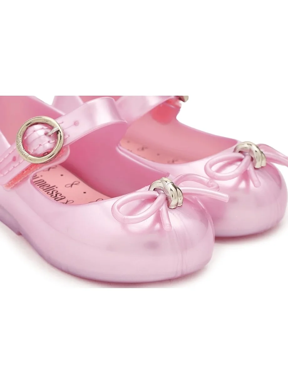 Женские балетки Mini Melissa Sweet Love Baby (Toddler/Little Kid) — изображение 6 из 7, розовый