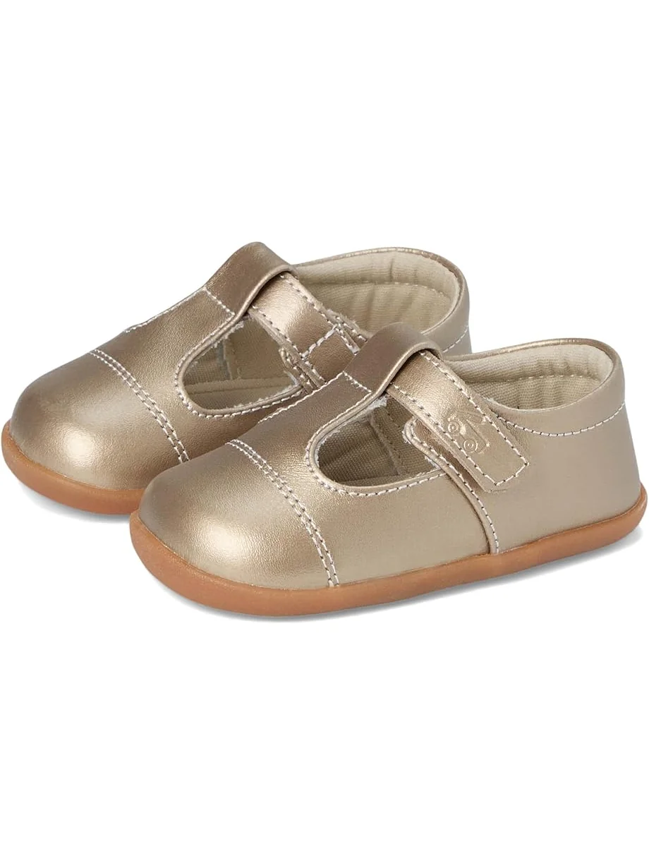 Детские пинетки See Kai Run Bianca Mini — золотистый