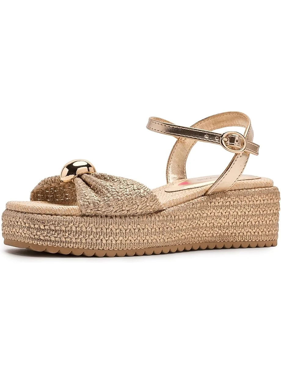 Детские туфли Steve Madden Chayna (Little Kid/Big Kid) Steve Madden Kids — золотистый