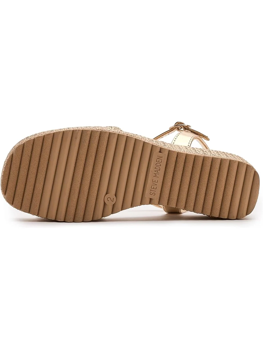 Детские туфли Steve Madden Chayna (Little Kid/Big Kid) Steve Madden Kids — изображение 5 из 7, золото
