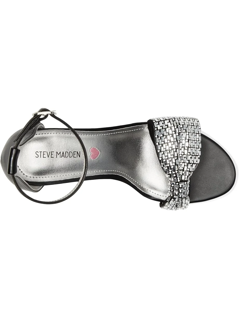 Детские туфли Steve Madden Abigail (Little Kid/Big Kid) Steve Madden Kids — изображение 2 из 7, черный