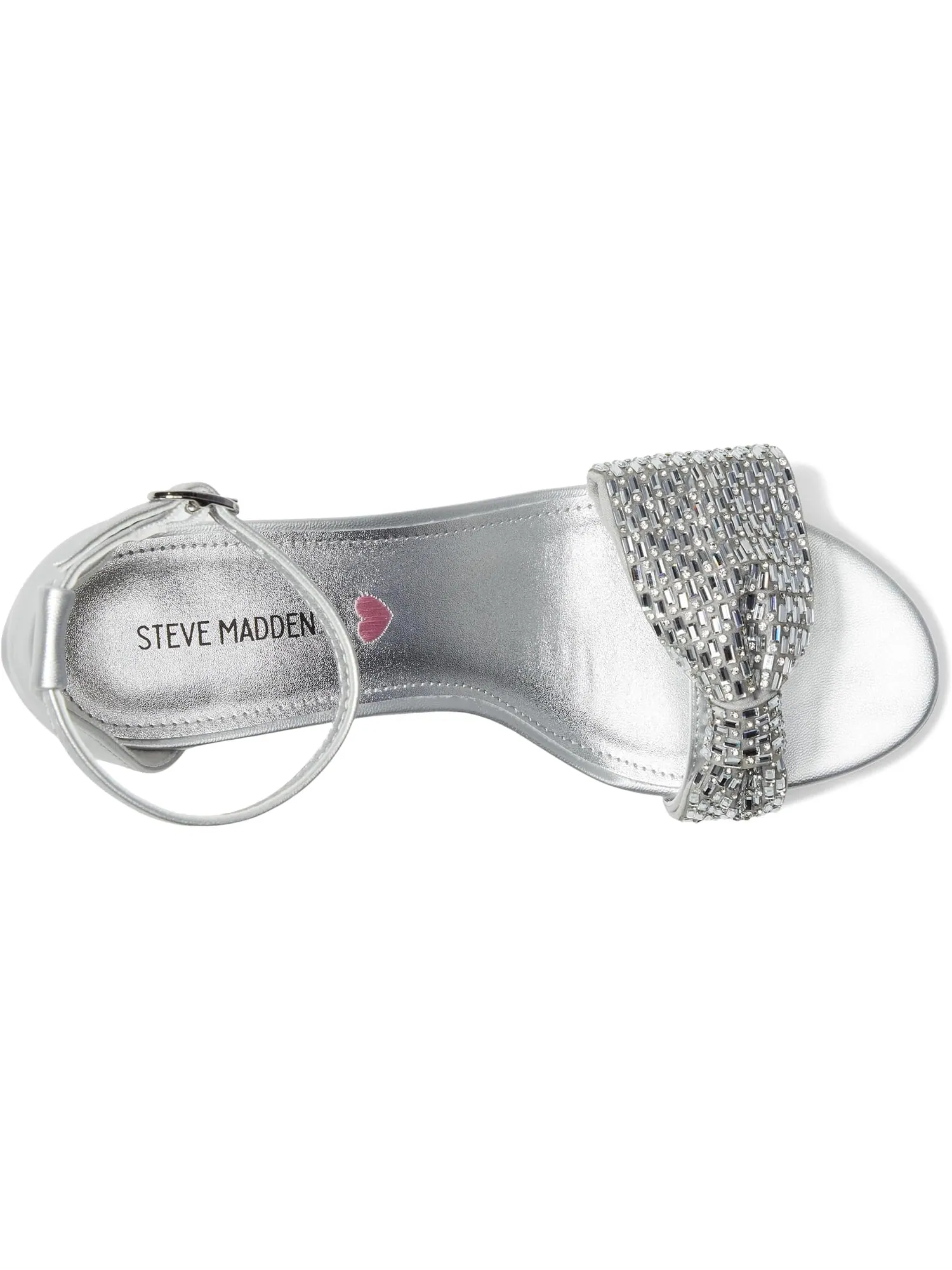 Туфли Steve Madden Kids Abigal — изображение 2 из 7, серебряный