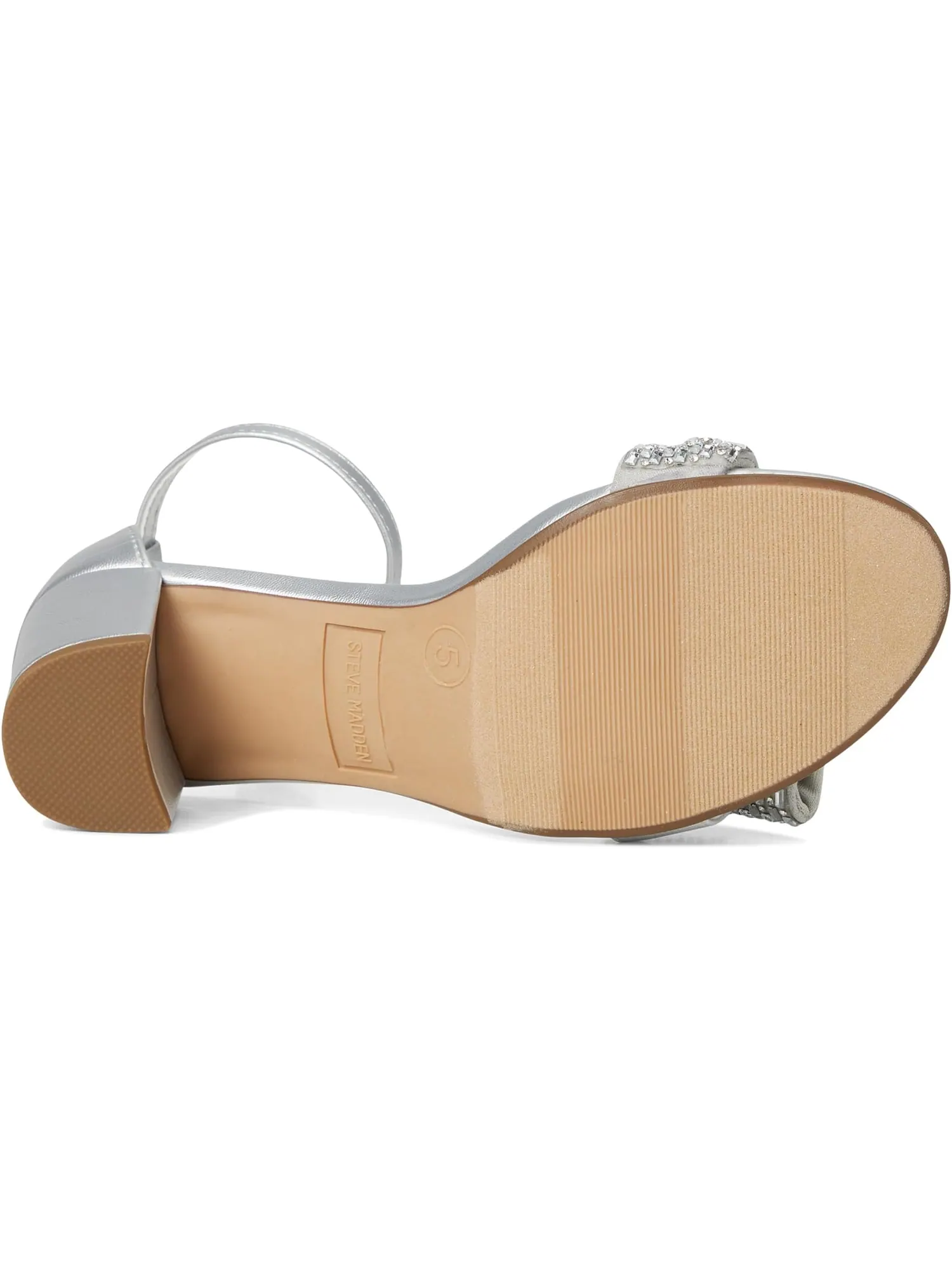Туфли Steve Madden Kids Abigal — изображение 3 из 7, серебряный
