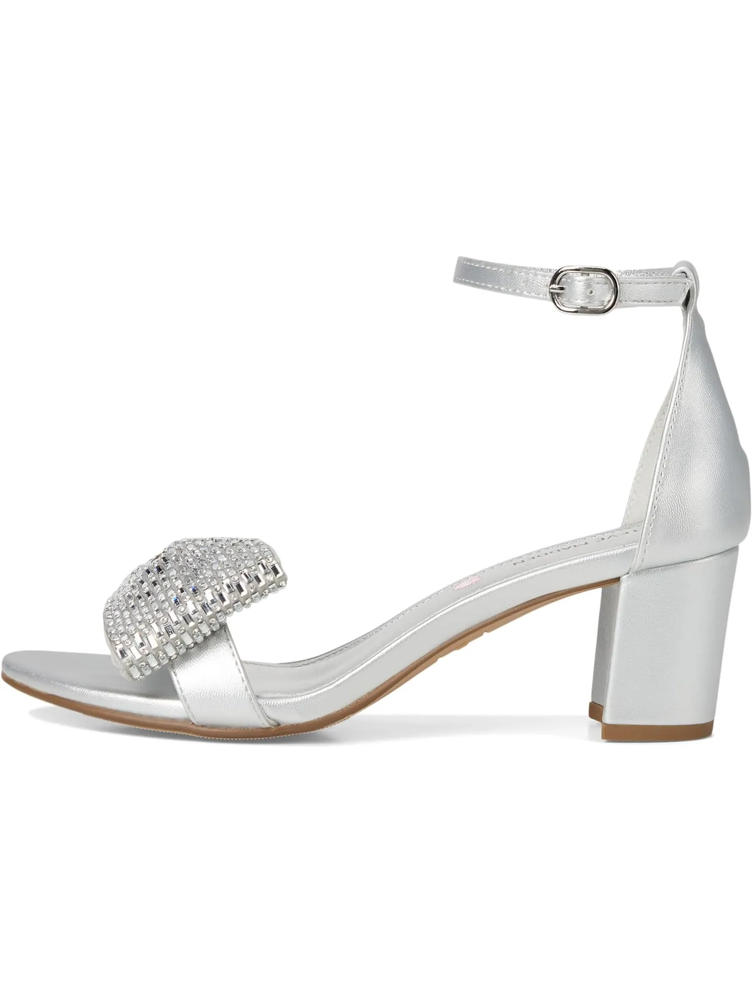 Туфли Steve Madden Kids Abigal — изображение 4 из 7, серебряный