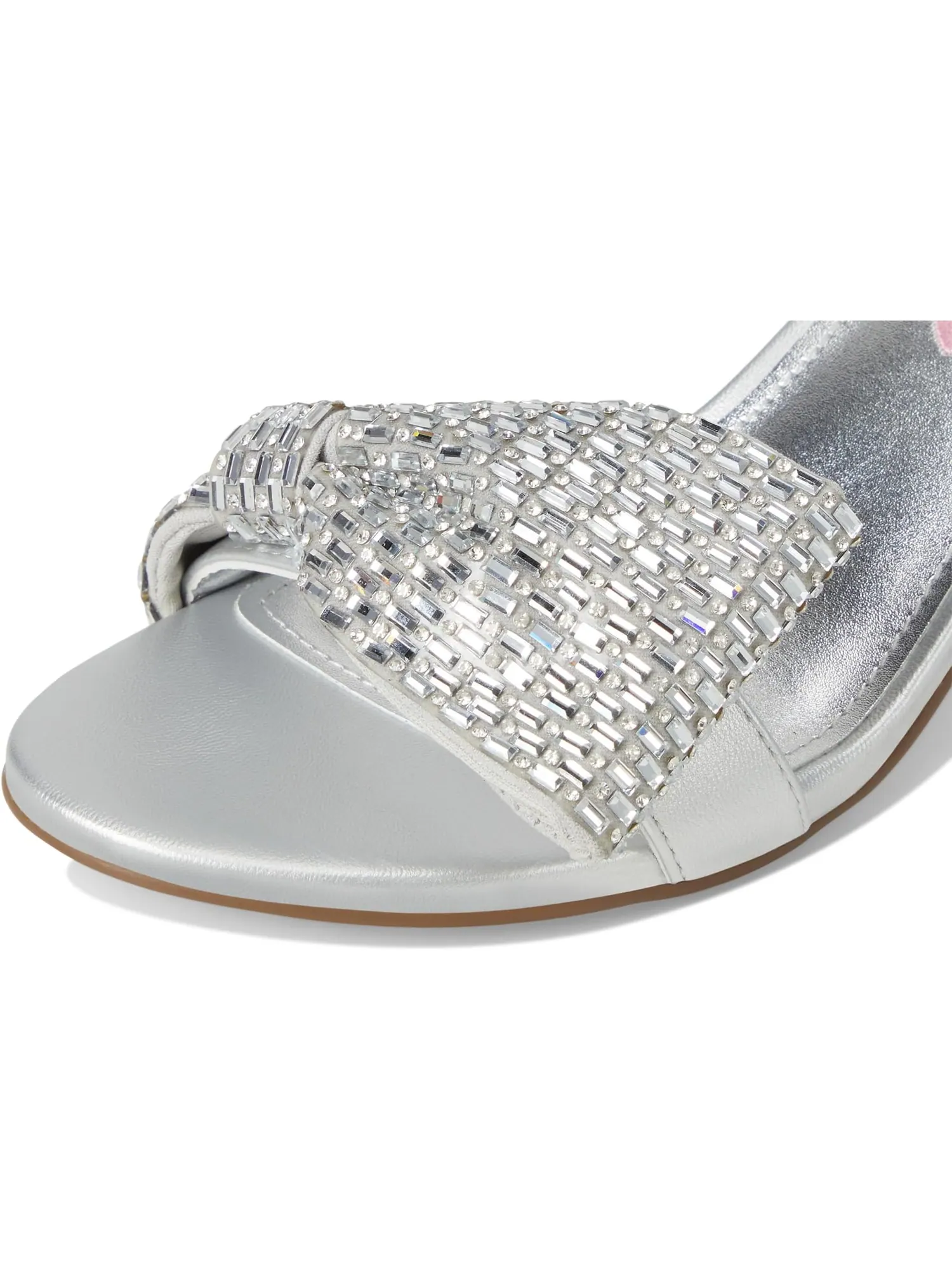 Туфли Steve Madden Kids Abigal — изображение 6 из 7, серебряный