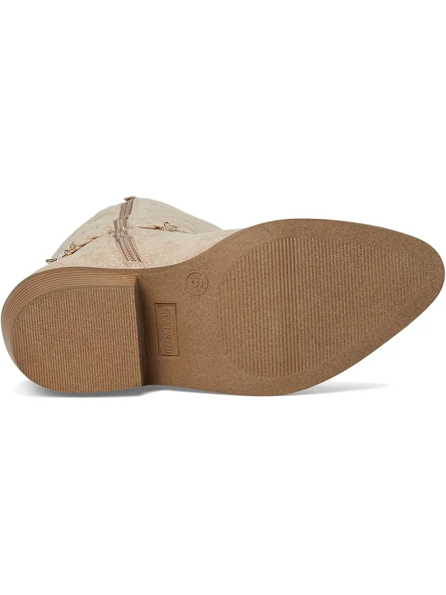 Детские ботинки Steve Madden Leana (Little Kid/Big Kid) Steve Madden Kids — изображение 3 из 7, бежевый