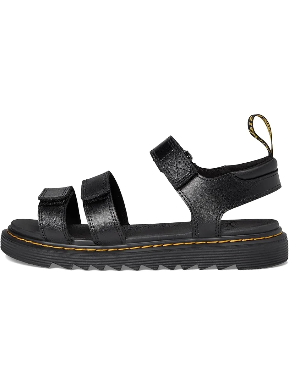 Детские сандалии Dr. Martens Kid's Collection Klaire (Big Kid) — изображение 4 из 7, черный