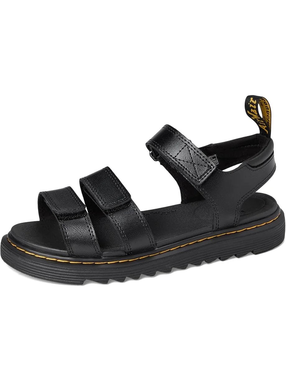 Детские сандалии Dr. Martens Kid's Collection Klaire (Big Kid) — изображение 7 из 7, черный