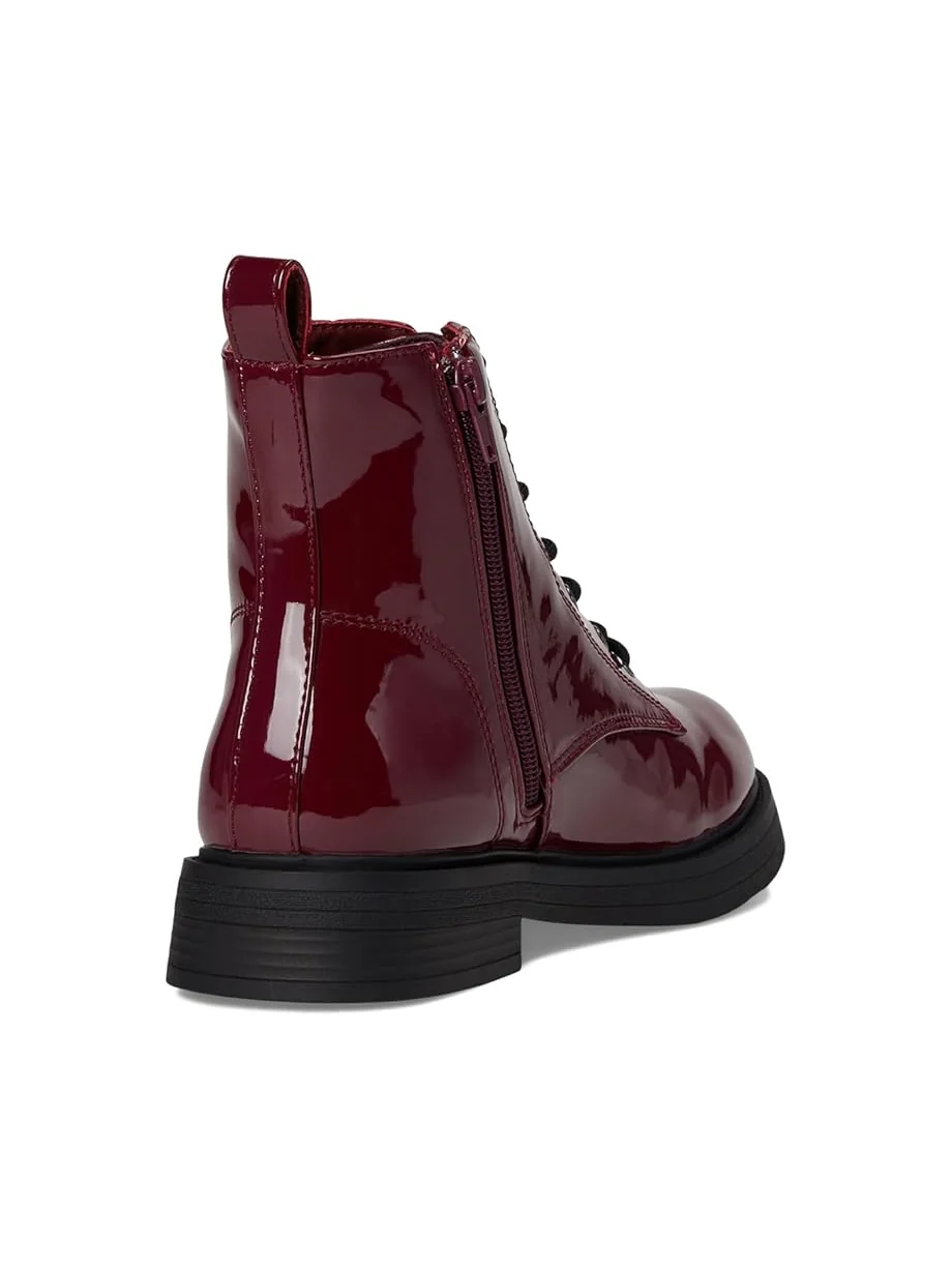 Детские ботинки Steve Madden Kids Pose (Little Kid/Big Kid) — изображение 5 из 7, бордовый