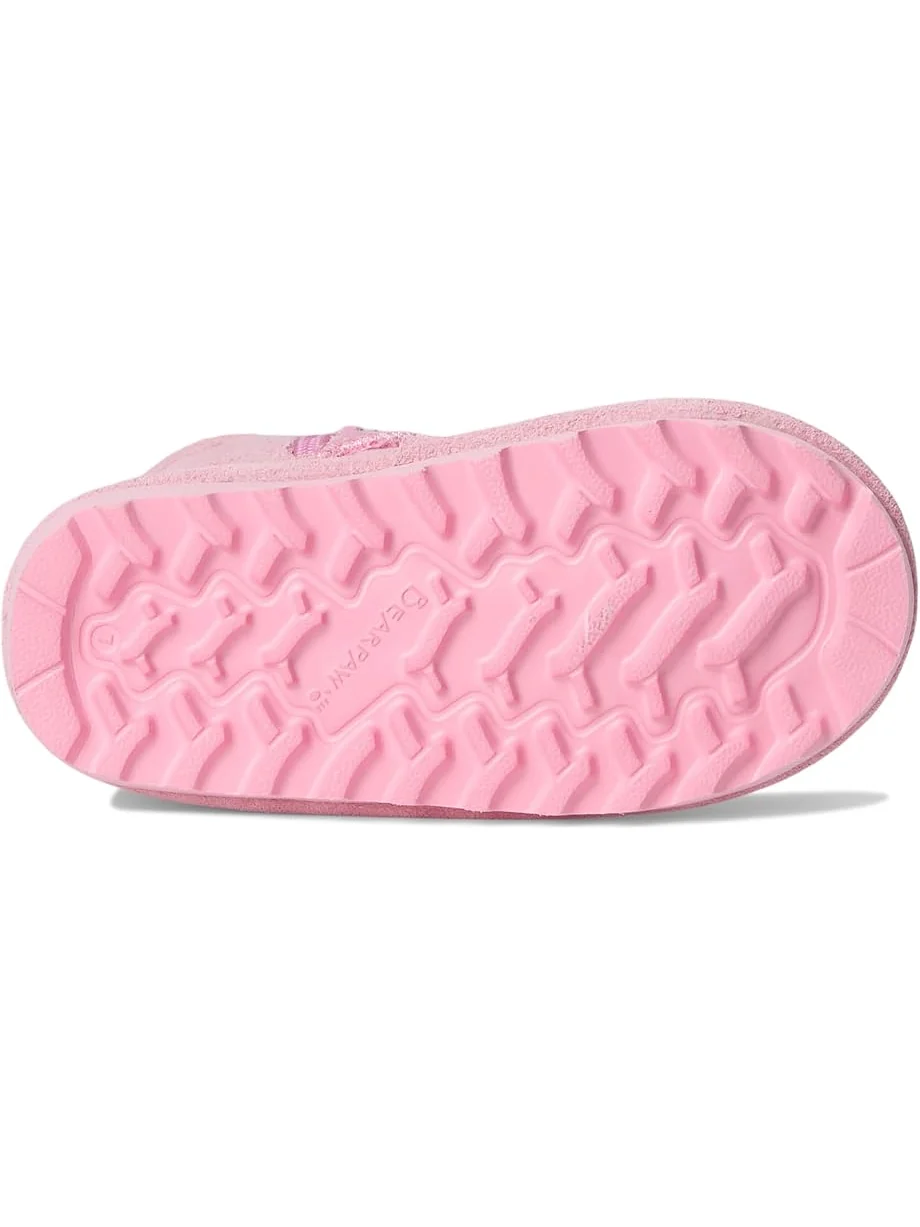 Детские сапоги Bearpaw Kids Elle Zipper (Toddler/Little Kid) — изображение 3 из 7, розовый