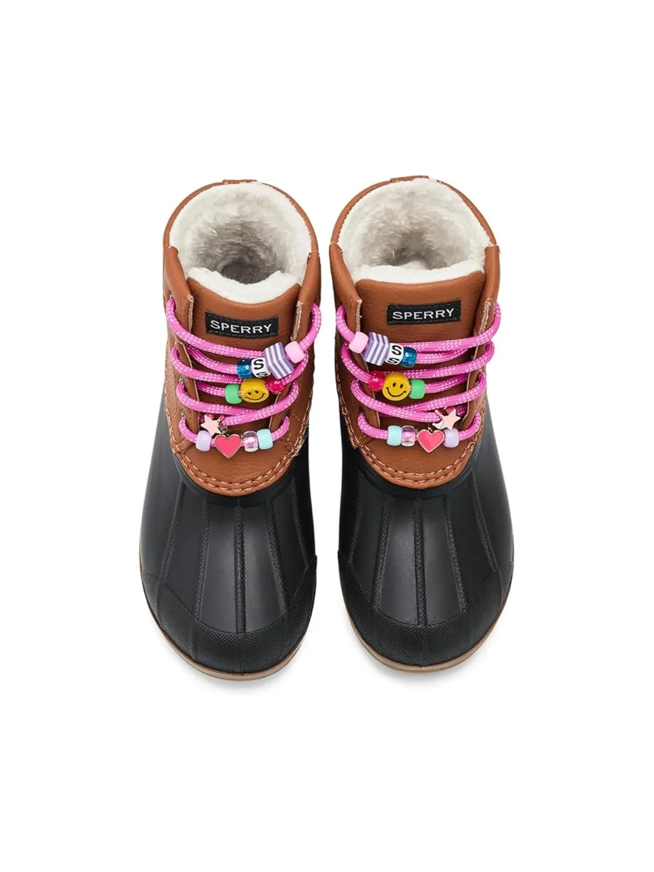 Детские ботинки Sperry Port Boot (Little Kid/Big Kid) Sperry Kids — изображение 2 из 7, черный