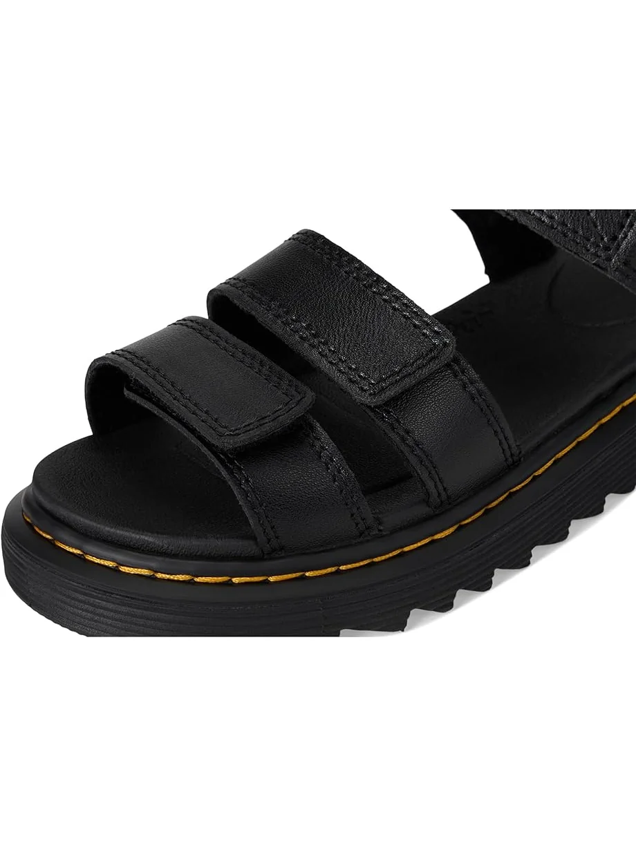 Детские сандалии Dr. Martens Kid's Collection Klaire (Little Kid/Big Kid) — изображение 6 из 7, черный
