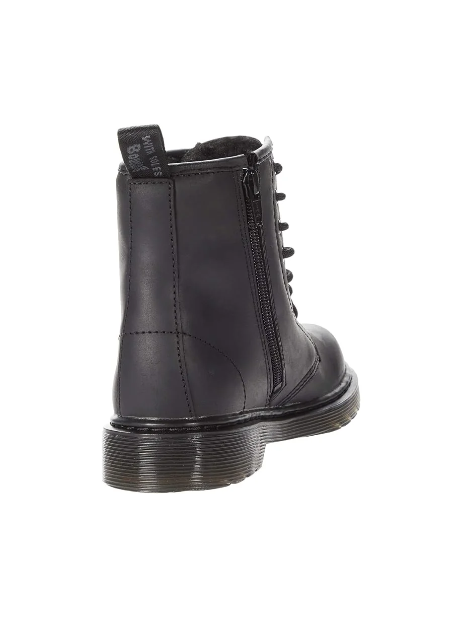 Детские ботинки Dr. Martens 1460 Serena (Little Kid/Big Kid) Dr. Martens Kid's Collection — изображение 5 из 6, черный